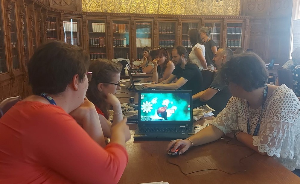 Az innováció bemutatása a Közkönyvtári börzén
